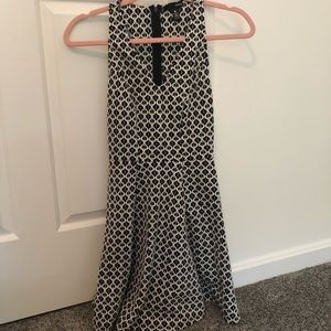 Aqua Fit-and-Flare Dress